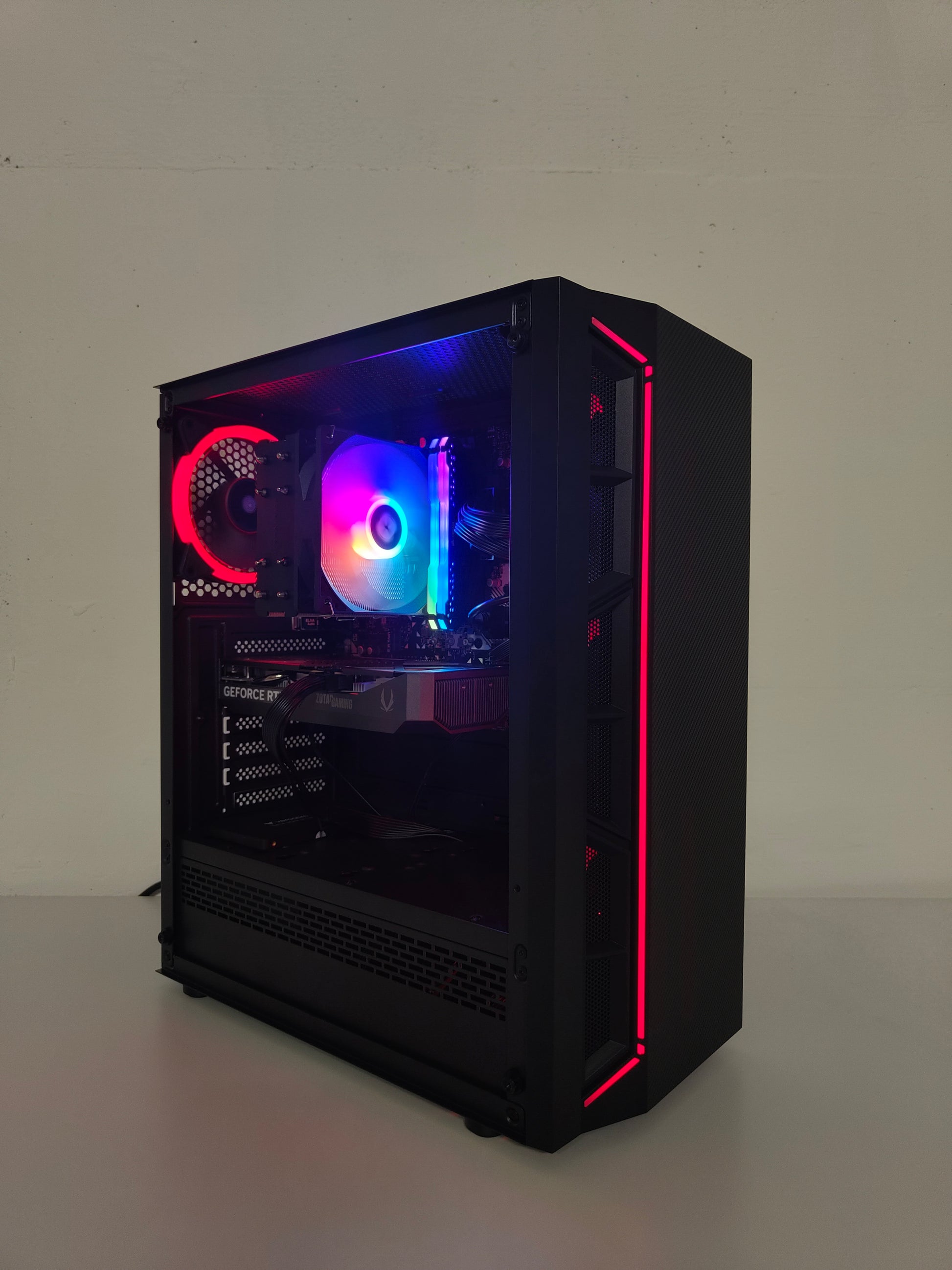 Gaming PC R5 | RTX 5060 8GB | 16 GB DDR4 | SSD | WLAN | RGB | GARANTIE