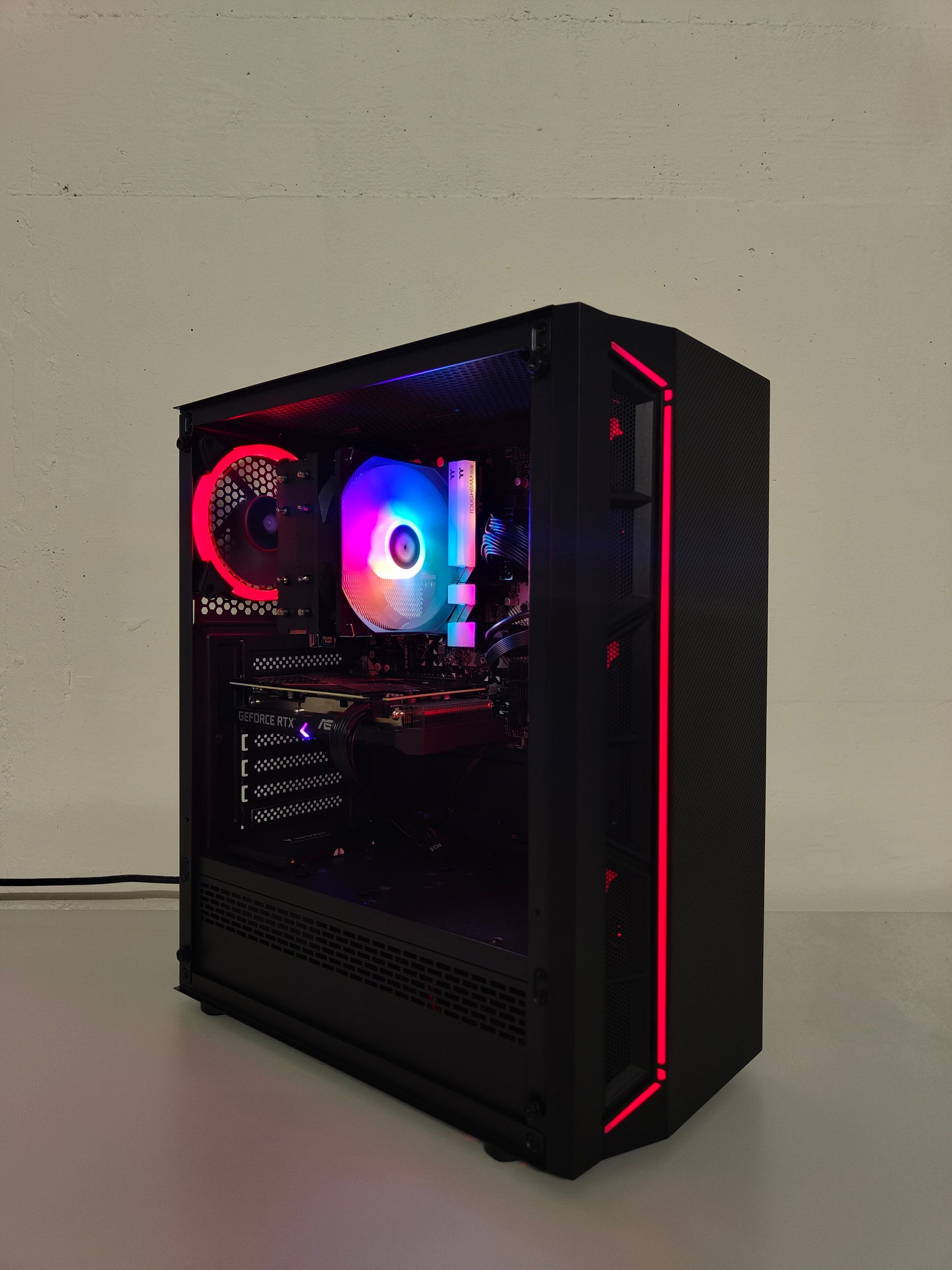 Gaming PC R5 | RTX 3060 12GB | 16 GB DDR4 | SSD | WLAN | RGB | GARANTIE