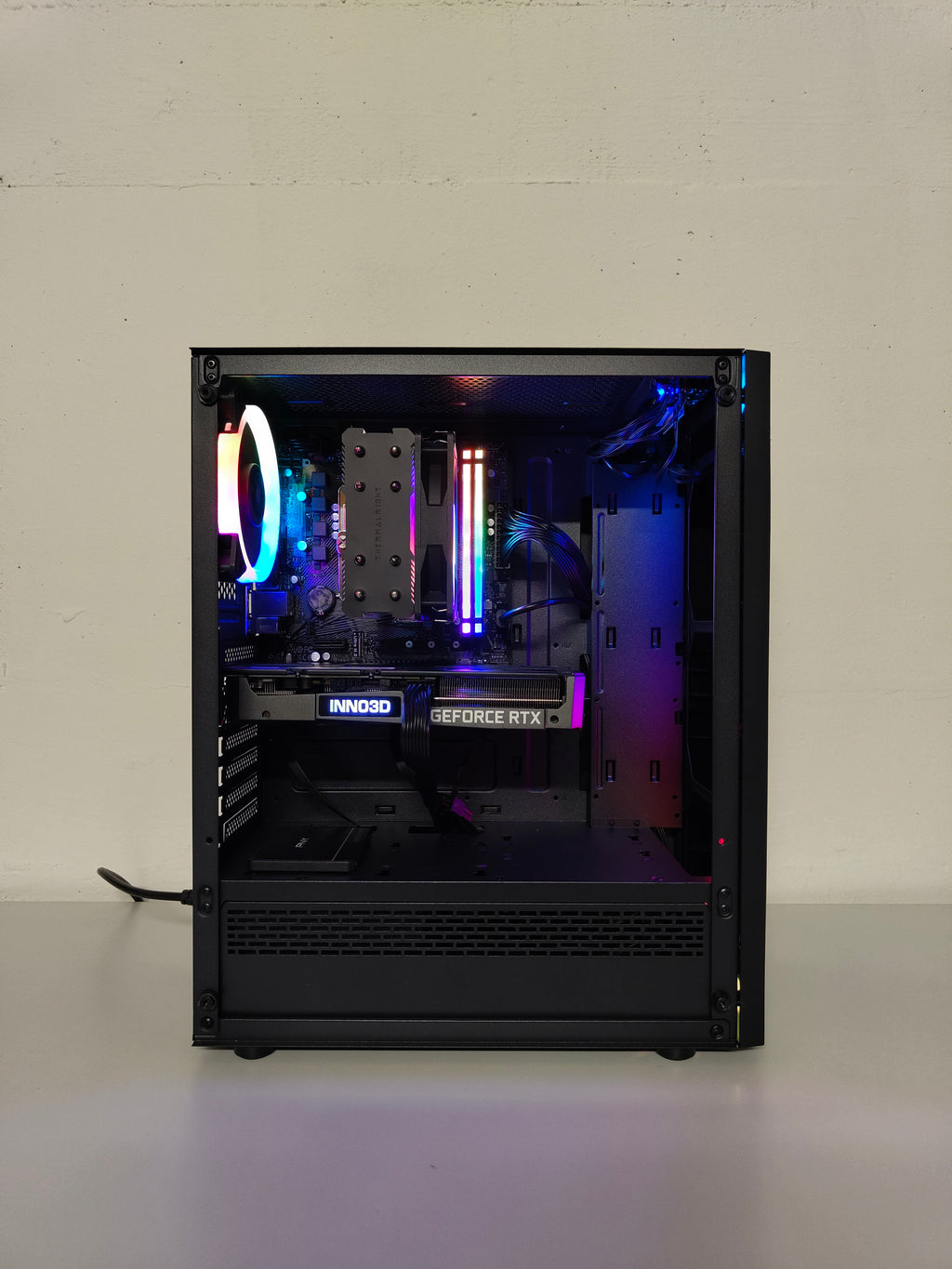 Gaming PC R5 | RTX 3060 12GB | 16 GB DDR4 | SSD | WLAN | RGB | GARANTIE