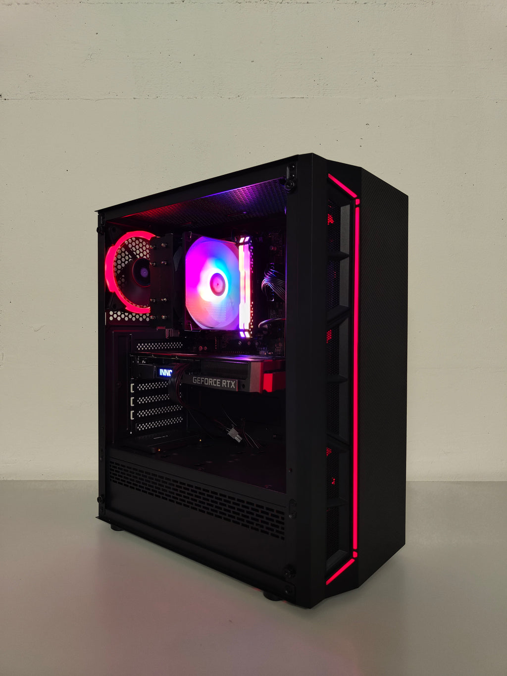 Gaming PC R5 | RTX 3060 12GB | 16 GB DDR4 | SSD | WLAN | RGB | GARANTIE