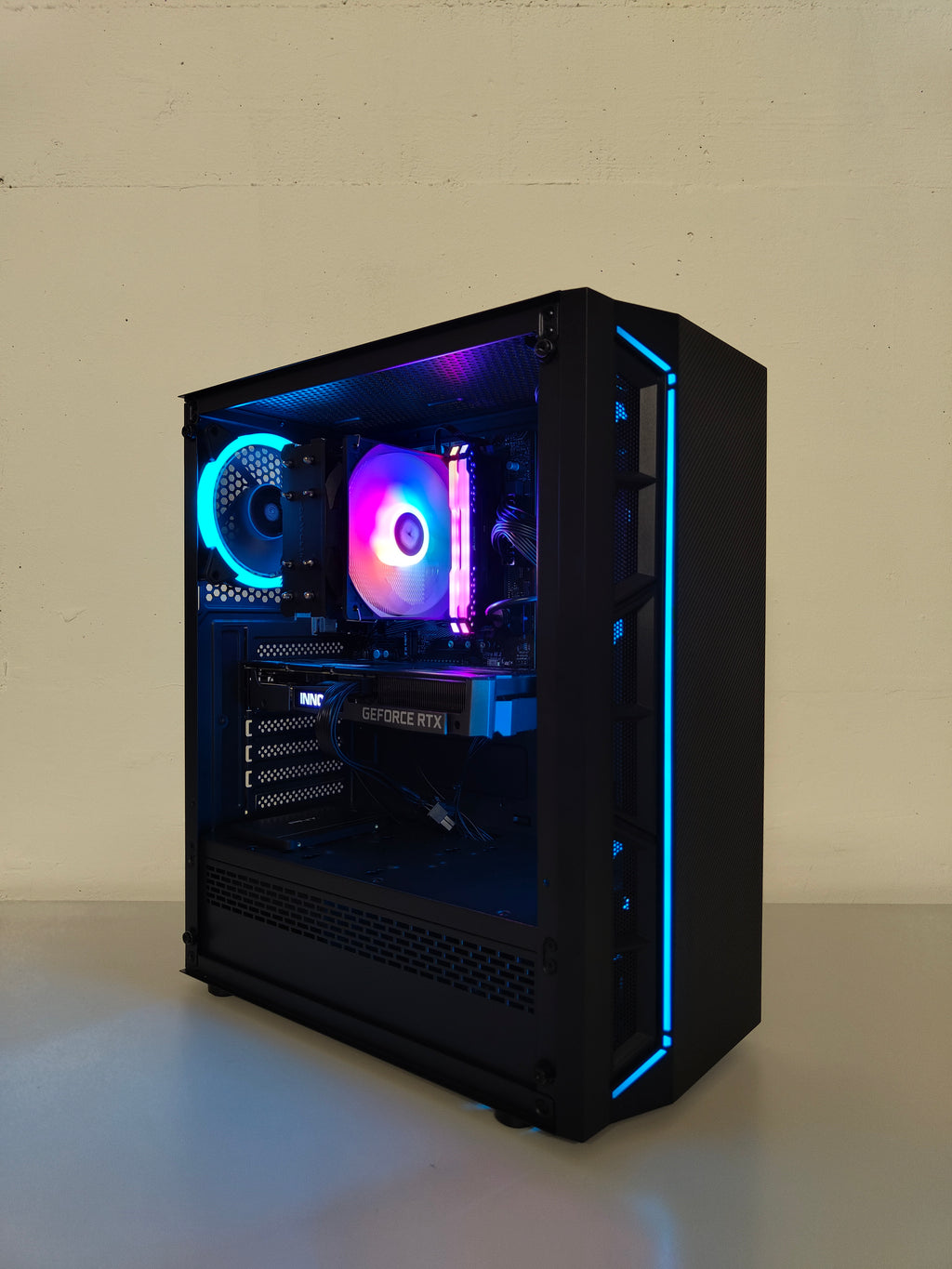 Gaming PC R5 | RTX 3060 12GB | 16 GB DDR4 | SSD | WLAN | RGB | GARANTIE