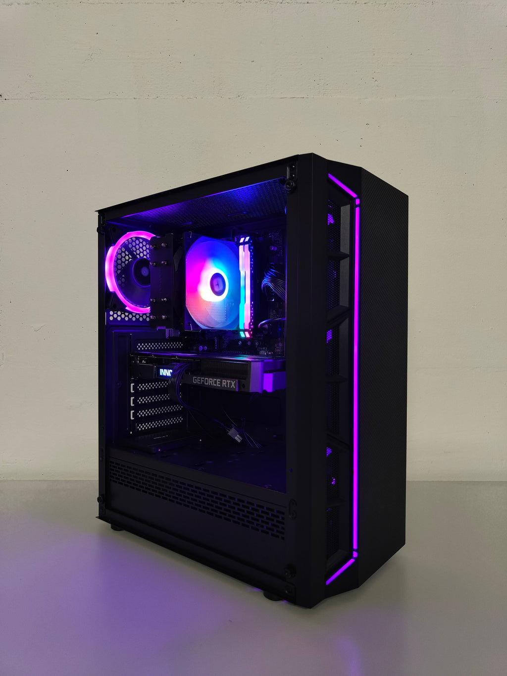 Gaming PC R5 | RTX 3060 12GB | 16 GB DDR4 | SSD | WLAN | RGB | GARANTIE